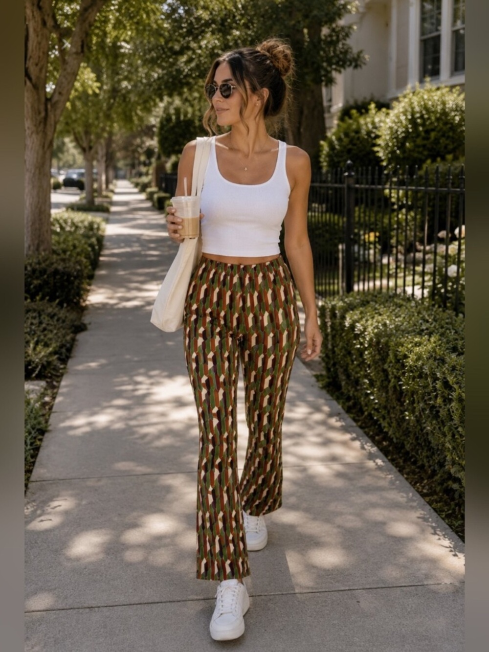Geometric Funky Bellbottoms